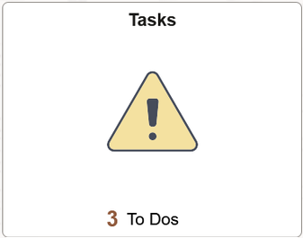 Tasks button